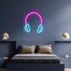 Headphone Neon Sign