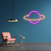Mini Neon Planet Sign
