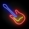 Mini Guitar Neon Sign