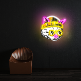 Cool Cat Neon Sign