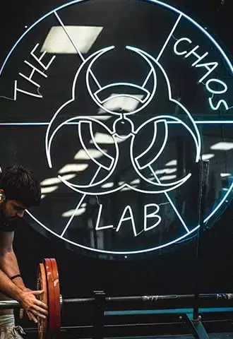 gym neon sign