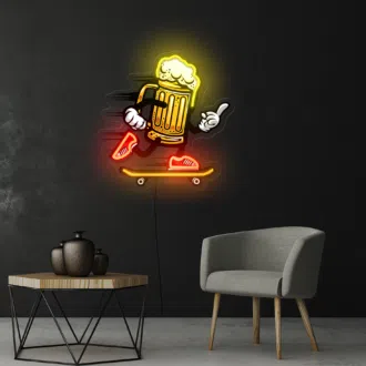 Skaters brew Neon Sign