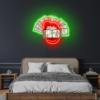 Money is the motivation neon sign