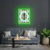 Money Never Sleeps Neon Sign