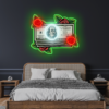 Money Plant Neon Sign