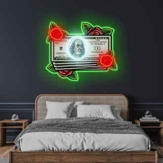 Money Plant Neon Sign