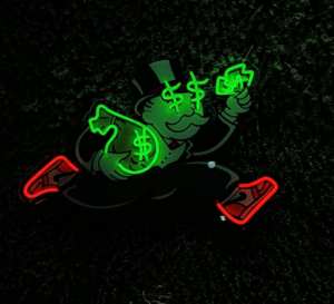 led monopoly neon sign