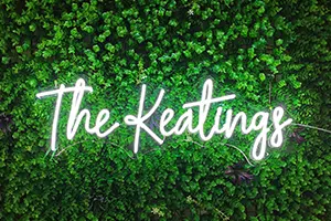 custom wedding neon signs