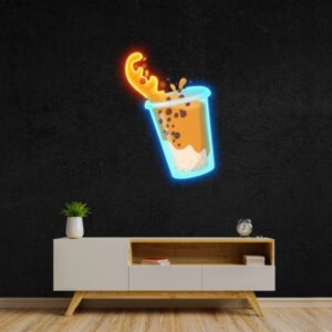 coffee pop art sign