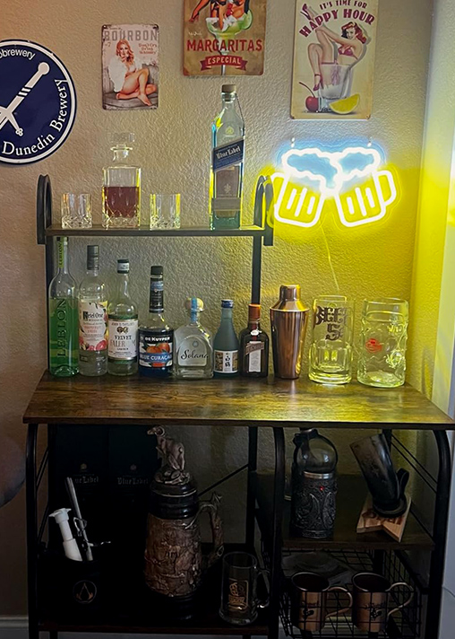 bar custom neon