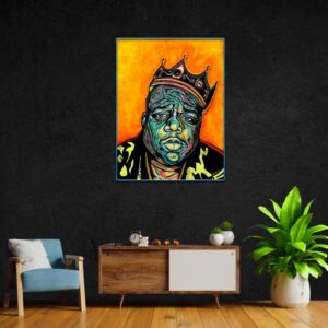 biggie neon sign light off