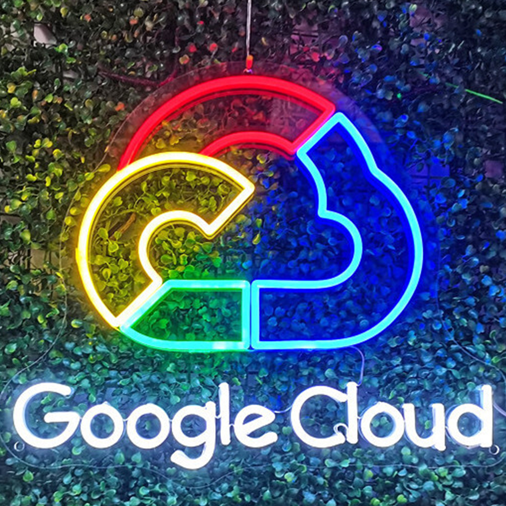 Indoor business neon sign designed by Createneon for branding and decor