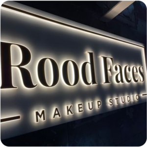 Custom backlit signs designed for businesses by Createneon