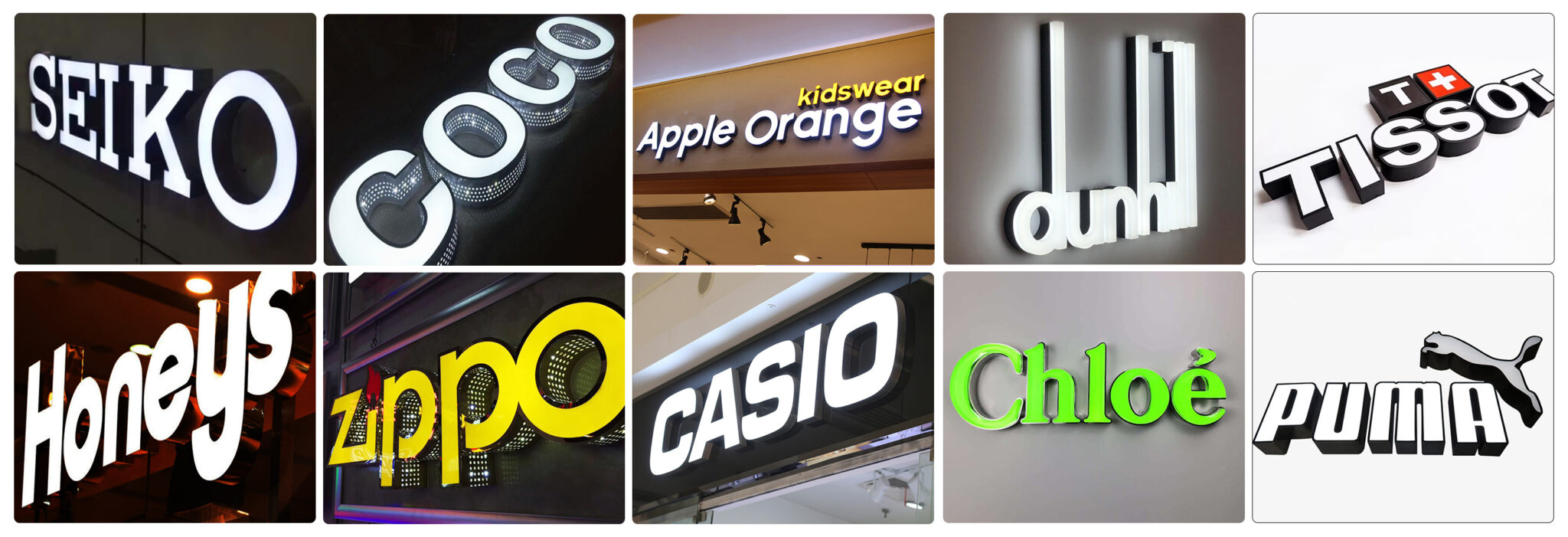Front Lit Signs for Business Branding | Create Neon
