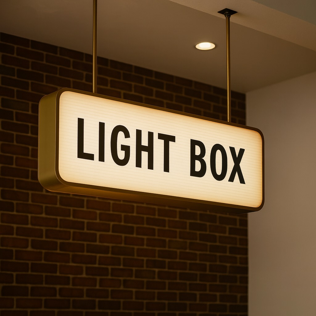 Hanging Light Box